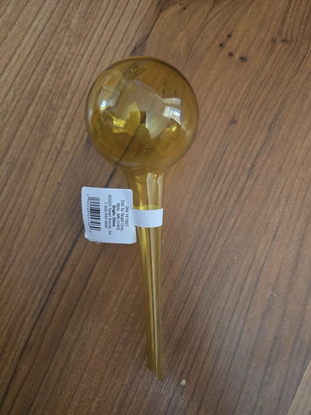 Threshold Glass Yellow Watering Orb
